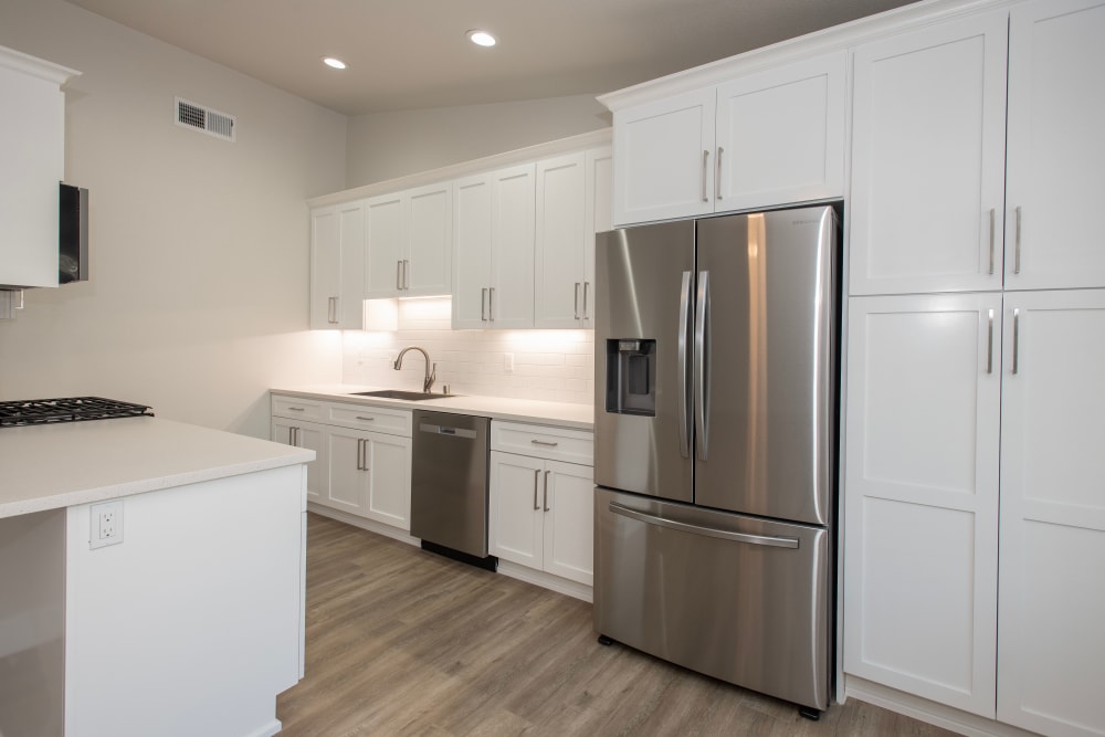 Kitchen at Meritage Apartments in Lodi, California