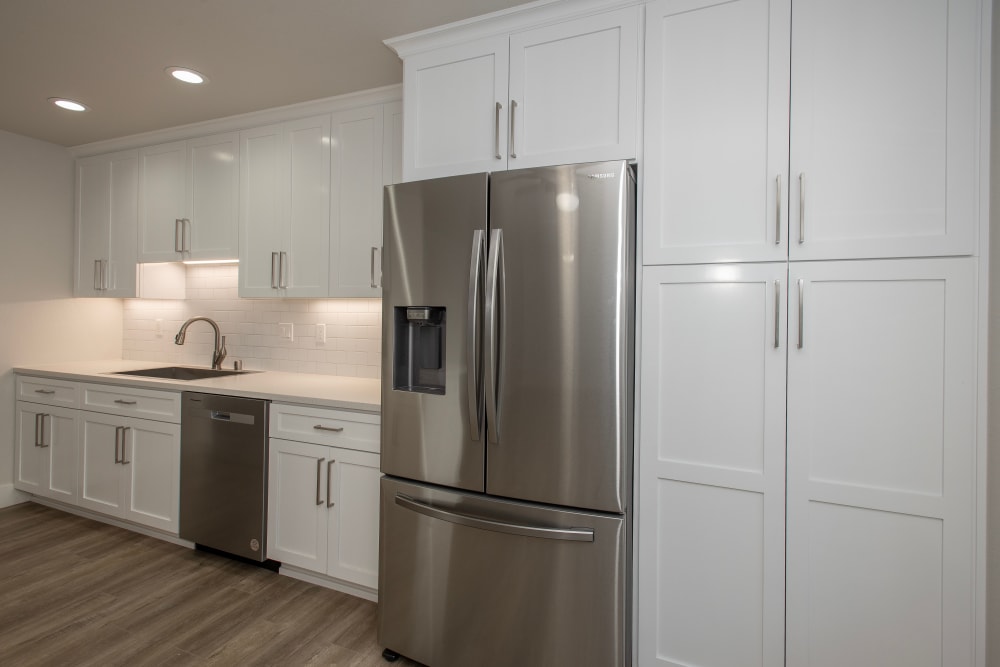 Kitchen area at Meritage Apartments in Lodi, California