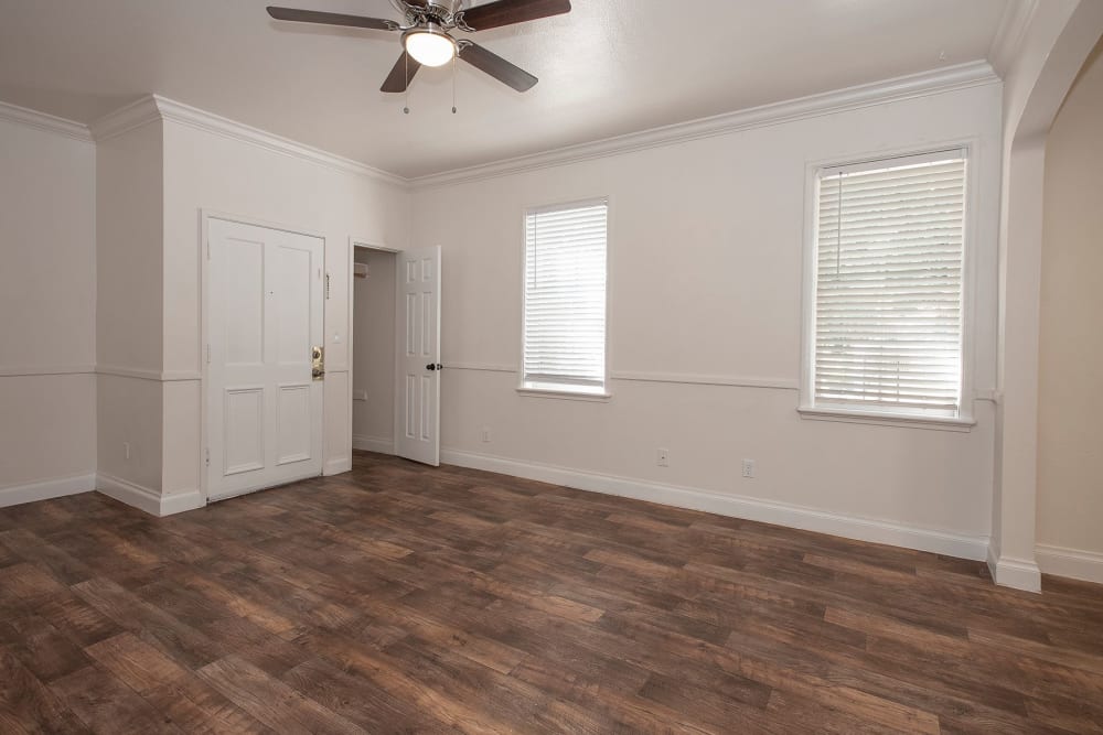 Living room at Clarendon House in Sacramento, California