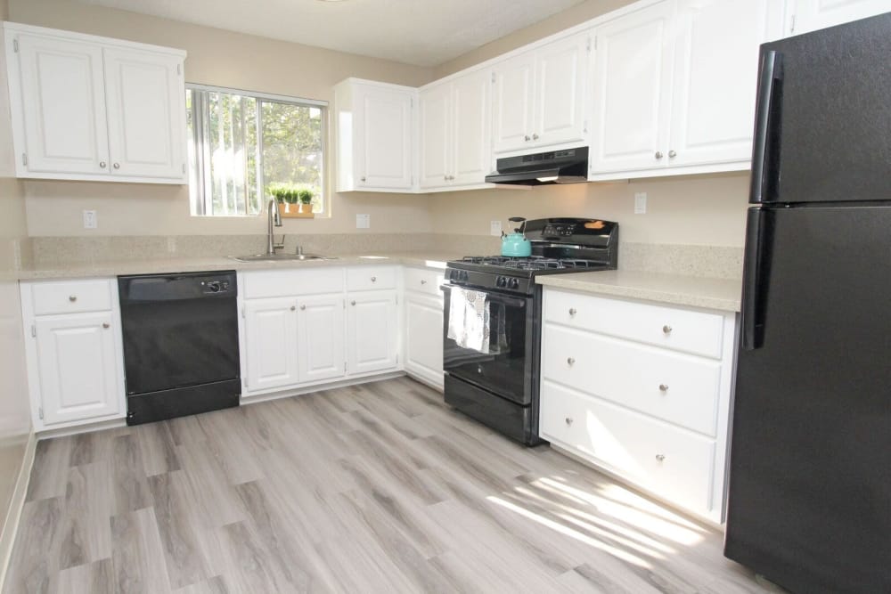 Kitchen at Country Club Gardens in Sacramento, California